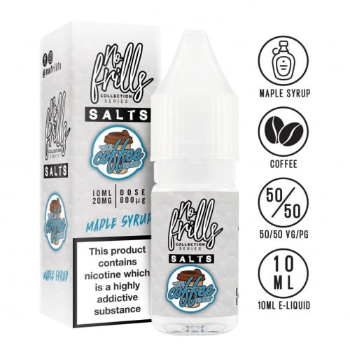 نكهة سولت كوفي شوب ميبل سويرب NO Frills THE Coffee SHOP MAPLE SYRUP 10ML