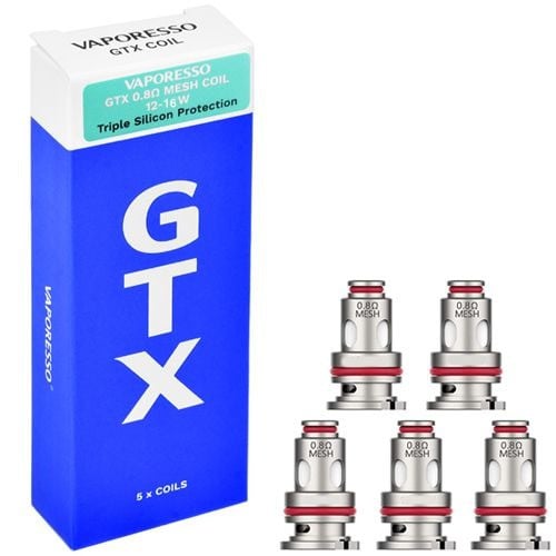 كويلات فابوريسو جي تي اكس VAPORESSO GTX 0.8Ω MESH COIL