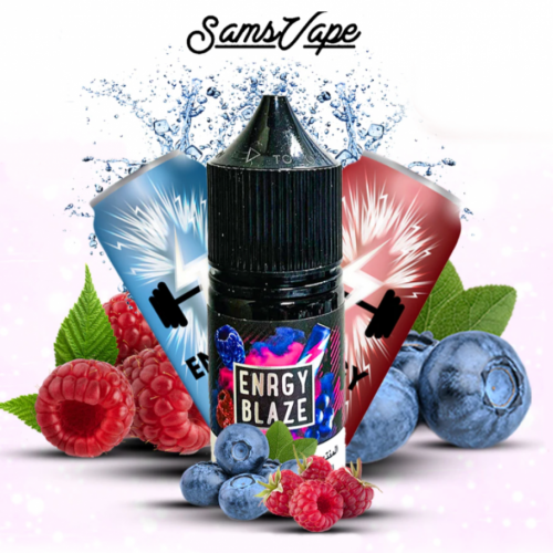 نكهة سولت انيرجي بليز ايس Sams Vape ENRGY BLAZE FROZEN