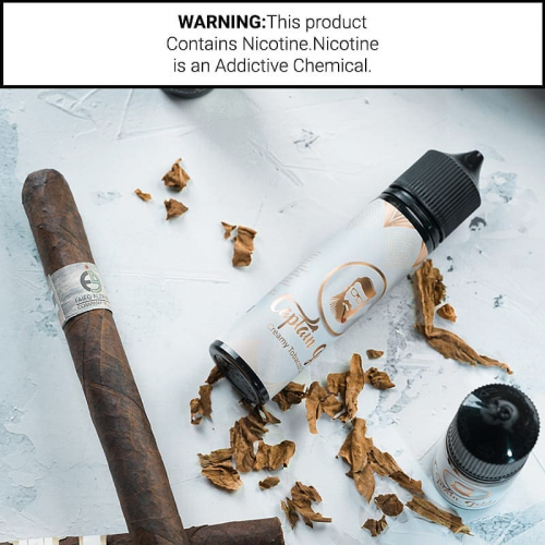 نكهة فيب كابتن جولد كريمي توباكو سيجار Captain Gold Creamy Tobacco Cigar