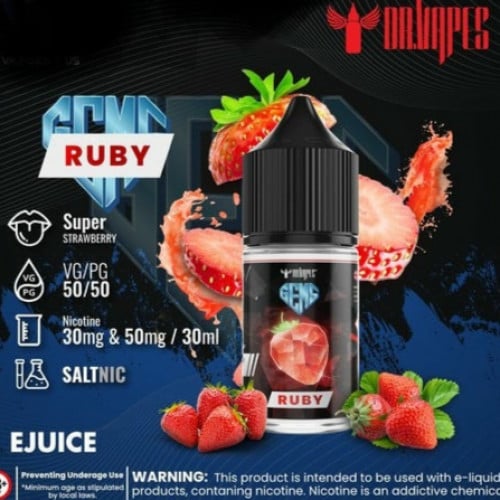 نكهة سولت دكتور فيب روبي سوبر فراوله DR VAPES GEMS RUBY