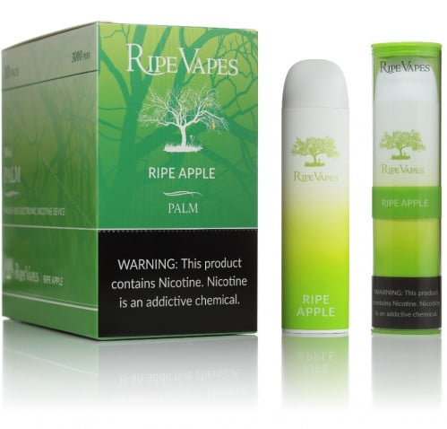 سحبة رايب فيبز تفاحة ناضجة RIPE VAPES RIPE APPLE 3000 PUFF