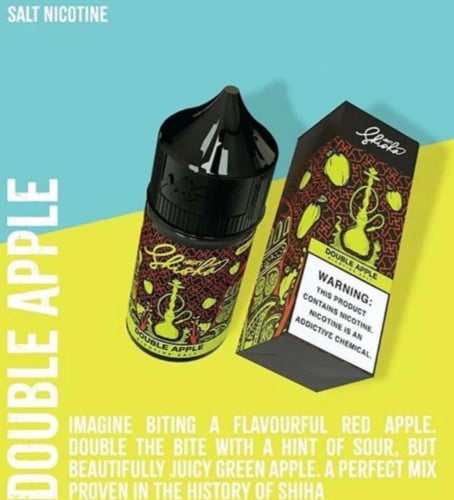 نكهة سولت ناستي تفاحتين NASTY DOUBLE APPLE