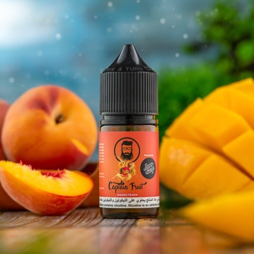 نكهة سولت كابتن فروت مانجو خوخ Captain Fruit MANGO PEACH