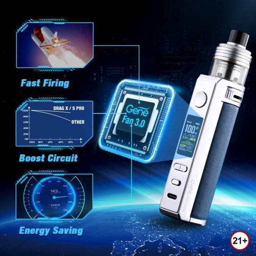 شيشة فوبو دراج اكس برو VOOPOO DRAG X PRO