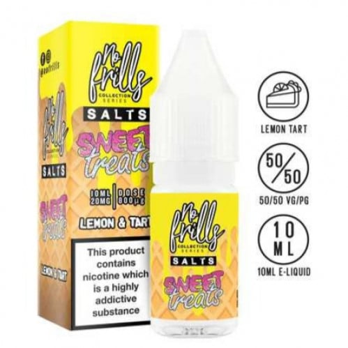 نكهة سولت ليمون تارت NO Frills Sweet and Treats Lemon and Tart 10ML