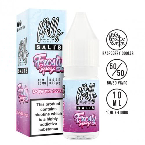 نكهة سولت راز بيري بارد NO FRILLS Frosty Squeeze RASPBERRY COOLER 10ml