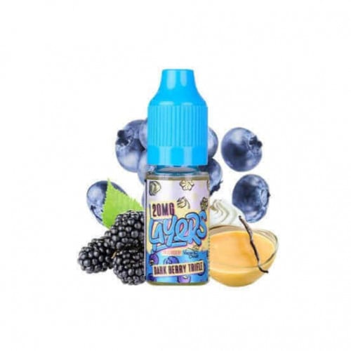 نكهة سولت دارك بيري ترايفل Veperz Cloud Layers Dark Berry Trifle 10ml