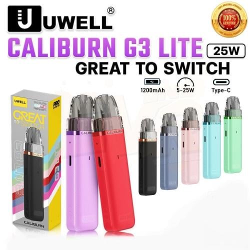 جهاز يو ويل كاليبورن جي الثالث لايت UWELL CALIBURN G3 LITE