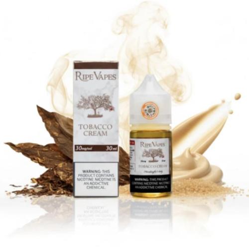 نكهة سولت رايب فيب توباكو كريم RIPE VAPES TOBACCO CREAM
