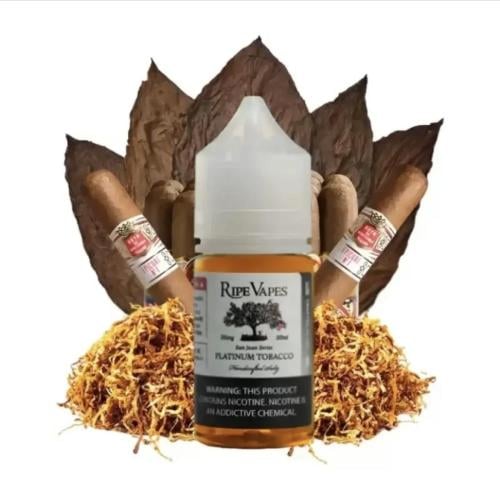 نكهت سولت رايب فيب توباكو البلاتينية RIPE VAPES Platinum Tobacco