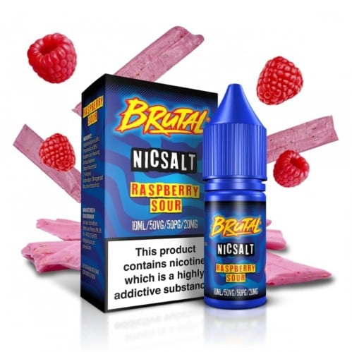 نكهة سولت التوت الحامض BRUTAL RASPBERRY SOUR 10ml