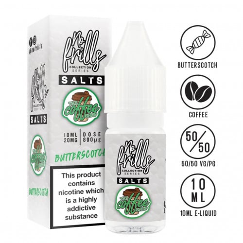 نكهة سولت كوفي شوب باتر سكوتش NO Frills THE Coffee SHOP BUTTER SCOTCH 10ML