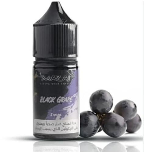 نكهة سولت مزاج عنب أسود MAZAJ BLACK GRAPE 30ML