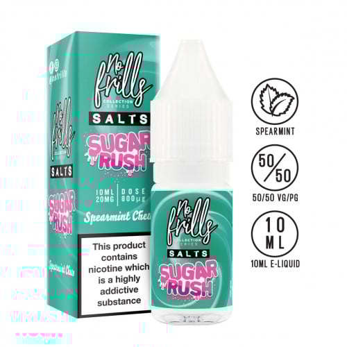 نكهة سولت سبير منت NO FRILLS SUGAR RUSH Spearmint Chew 10ml