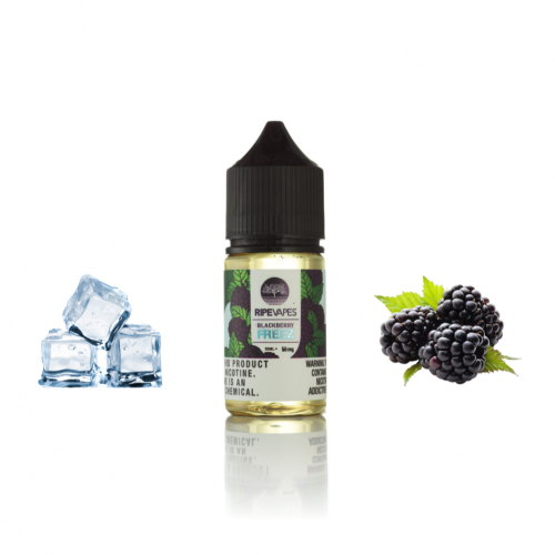 نكهة سولت بلاك بيري فريز RIPE VAPES BLACKBERRY FREEZ