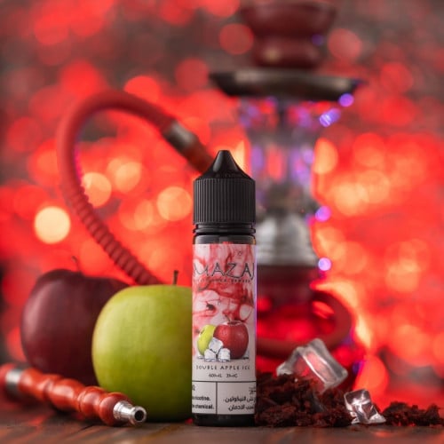 نكهة فيب مزاج تفاحتين ايس MAZAJ DOUBLE APPLE ICE