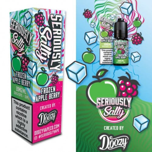 نكهة سولت فروزن ابل بيري Doozy SERIOUSLY FROZEN APPLE BERRY 10ml
