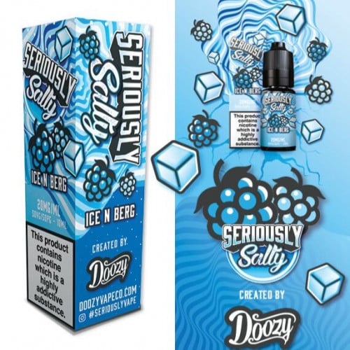 نكهة سولت ايس ان بيرج Doozy SERIOUSLY ICE N BERG 10ml