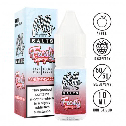 نكهة سولت تفاح راز بيري NO FRILLS Frosty Squeeze APPLE RASPBERRY 10ml