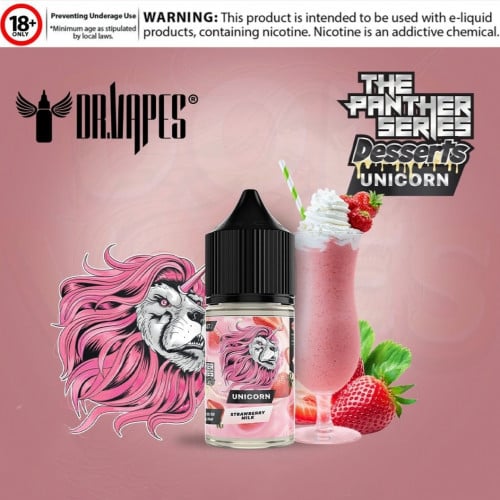 نكهة سولت يوني كورن فراوله ميلك UNICORN STRAWBERRY MILK