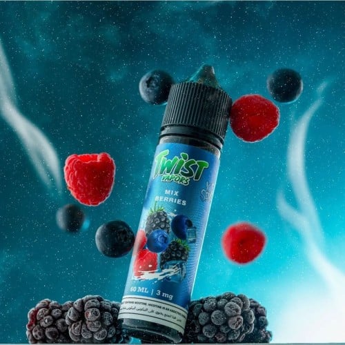 نكهة ميكس بيري ايس Twist VAPORS MIX BERRIES ICE