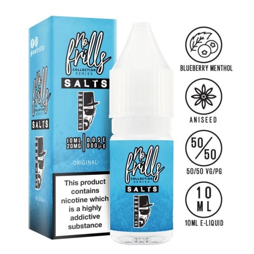 نكهة سولت اوريجينال NO FRILLS ORIGINAL 10ml