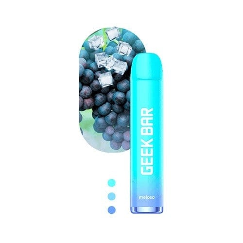 سحبة جيك بار ميلوسو عنب ايس GEEK BAR MELOSO GRAPE ICE