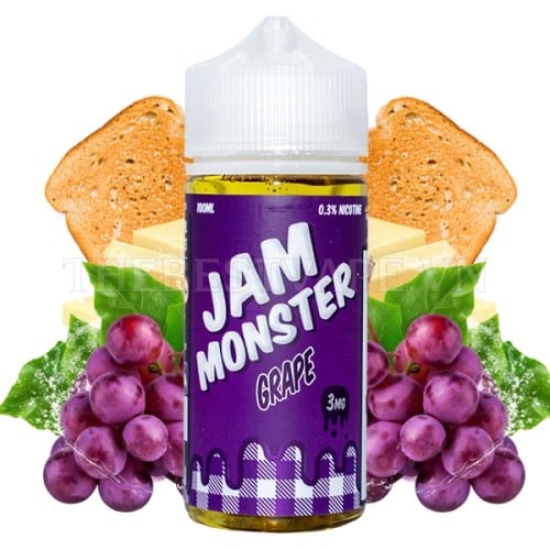 نكهة فيب جام مونستر عنب JAM MONSTER GRAPE