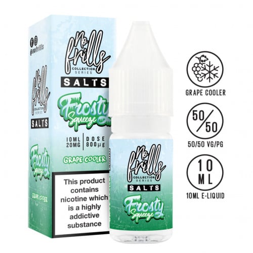 نكهة سولت عنب بارد NO FRILLS Frosty Squeeze GRAPE COOLER 10ml