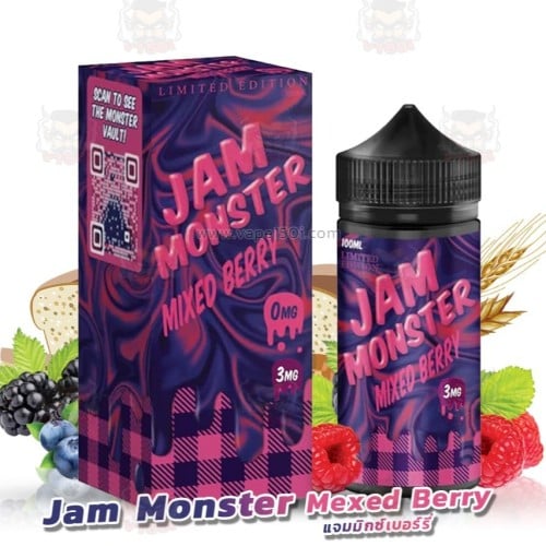 نكهة فيب جام مونستر ماكس بيري JAM MONSTER MIXED BERRY