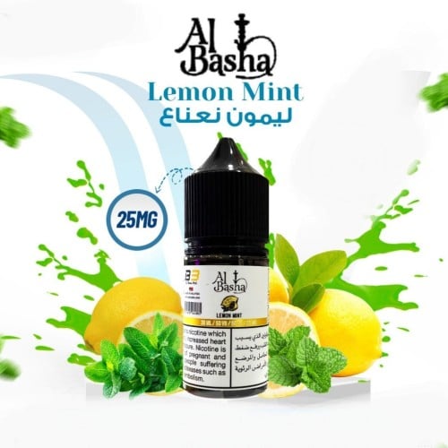 نكهة سولت ليمون نعناع الباشا AL Basha LEMON MINT