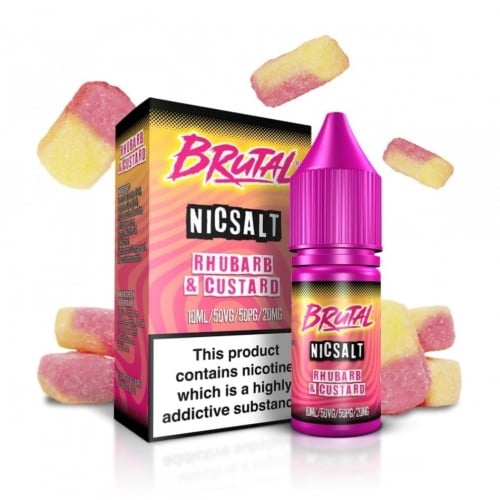 نكهة سولت راوند و كاسترد BRUTAL RHUBARB & CUSTARD 10ml