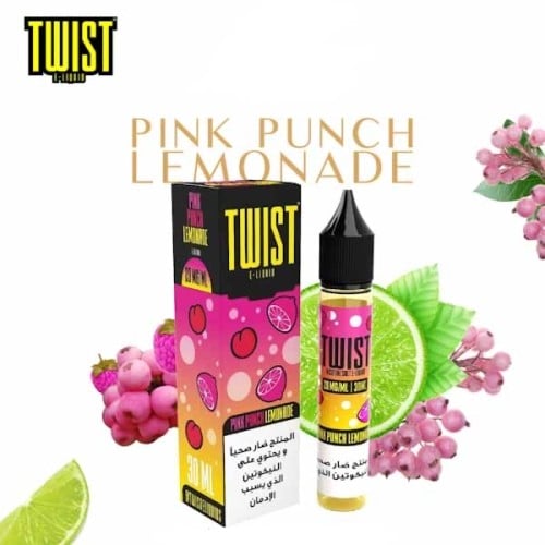 نكهة سولت تويست بينك بنش ليمونيد TWIST PINK PUNCH LEMONADE