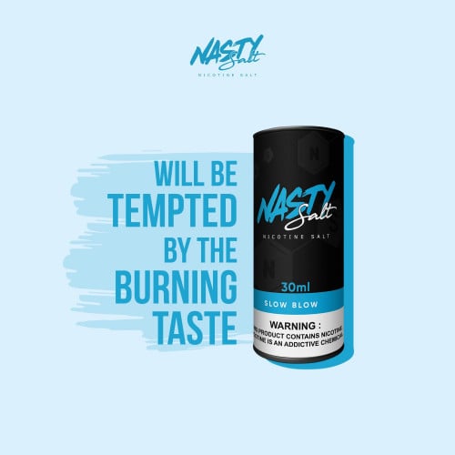 نكهة سولت ناستي سلو بلو NASTY SLOW BLOW