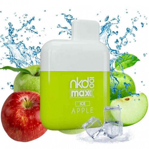 سحبة نيكد ماكس تفاح ايس nkd 100 max APPLE ICE