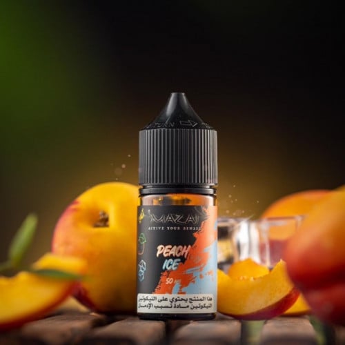 نكهة سولت مزاج خوخ ايس MAZAJ PEACH ICE