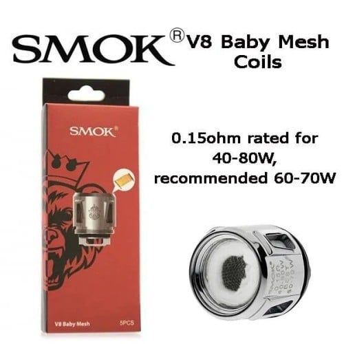 كويلات سموك بيبي مش SMOK V8 Baby Mesh