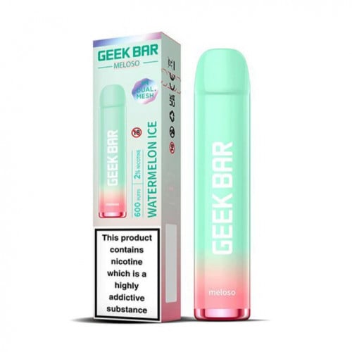 سحبة جيك بار ميلوسو بطيخ ايس GEEK BAR MELOSO WATERMELON ICE