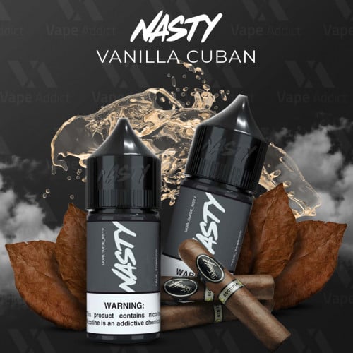 نكهة سولت ناستي فانيلا كوبانو NASTY VANILLA CUBAN