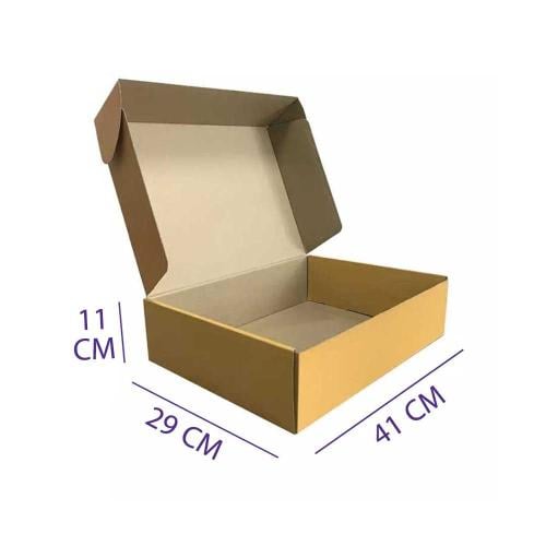 كرتون تركيب بني طول 41 سم عرض 29 سم ارتفاع 11 سم