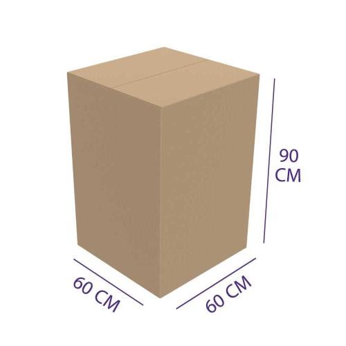 1 كرتون سميك طول 60 سم عرض 60 سم ارتفاع 90 سم 5 طب...