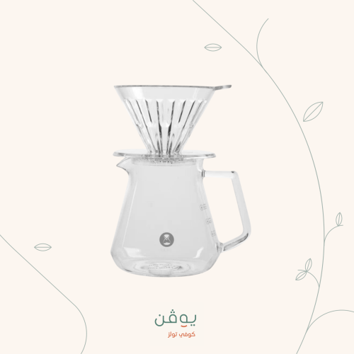 تايمور طقم كرستال - شفاف 00 | Timemore Crystal Eye Brewer Set
