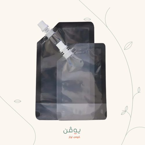 كيس حافظ للمشروبات - فضي