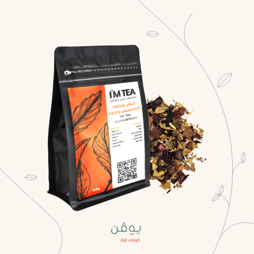 شاي فاكهة المشمش والخوخ-I'm tea