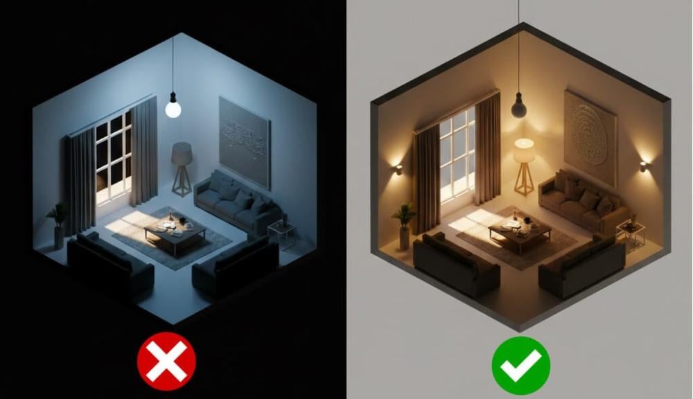 استشارة توزيع الإنارة