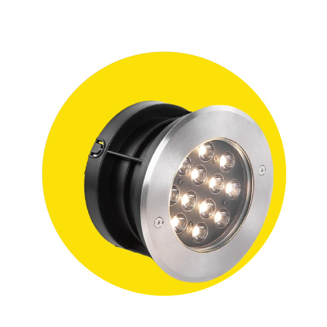 إنارة أرضية