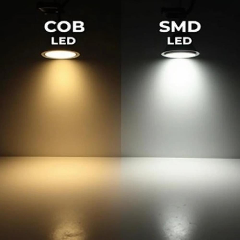 الفرق الحقيقي بين تقنيات الكشافات وكيف تختار الأفضل  COB أم SMD؟