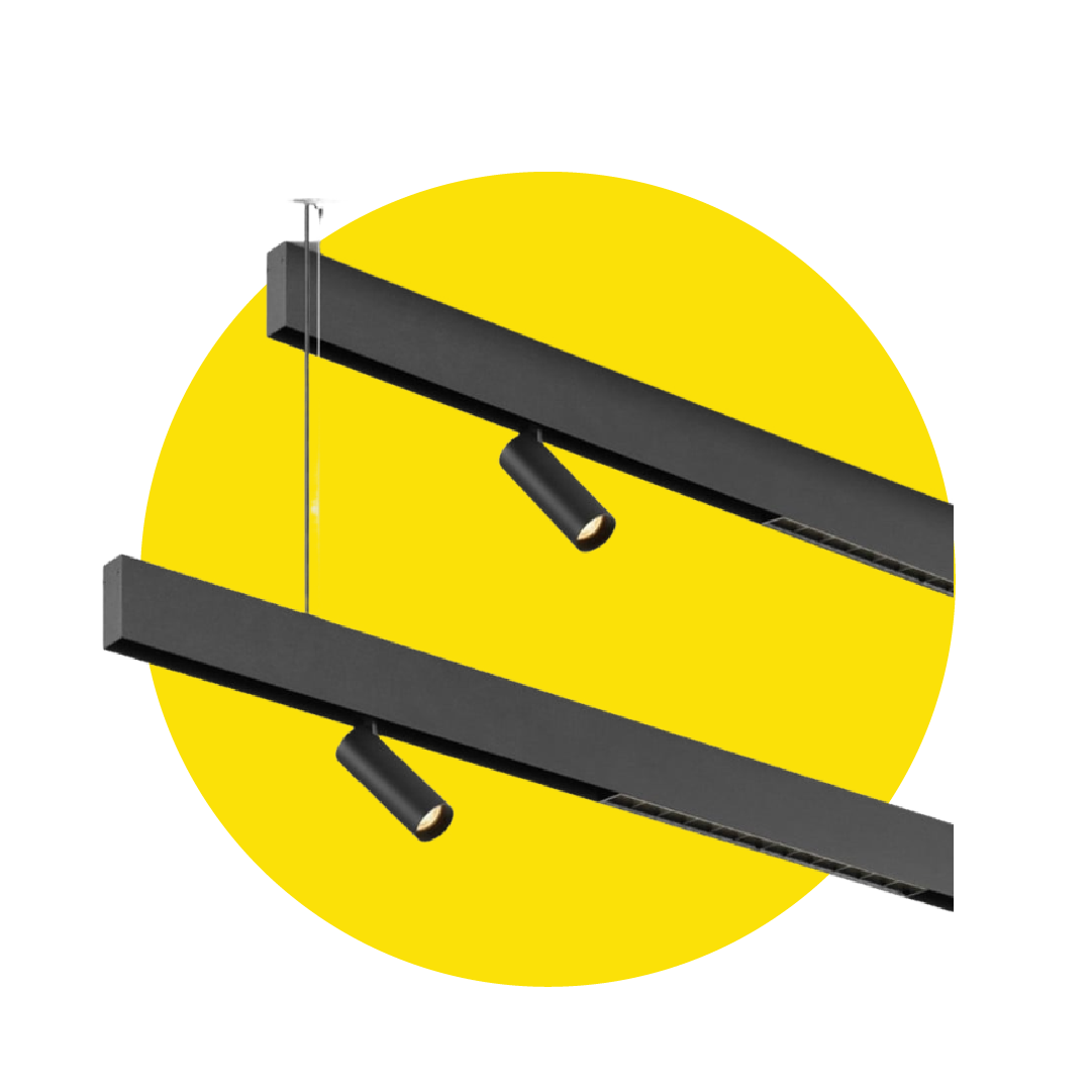 إنارة مسار مغناطيسي عرض 2cm