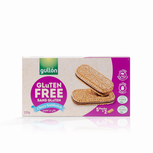 بسكويت ساندويتش بالشوكلاتة خالي من الجلوتين 225 جرام